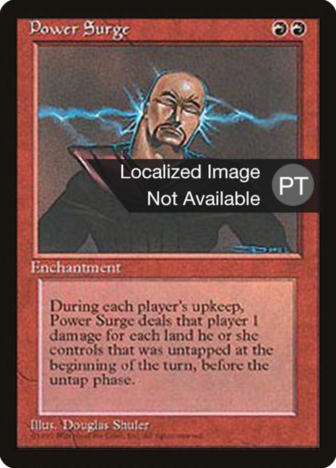 Power Surge [Fourth Edition (Foreign Black Border)] | Game Grid - Logan