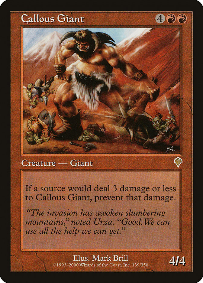 Callous Giant [Invasion] | Game Grid - Logan