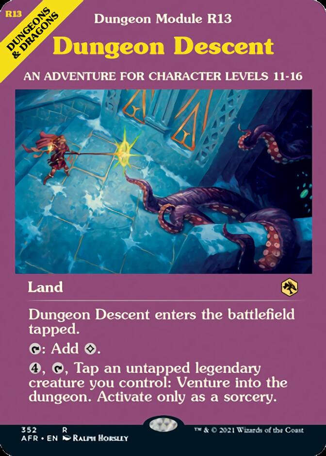 Dungeon Descent (Dungeon Module) [Dungeons & Dragons: Adventures in the Forgotten Realms] | Game Grid - Logan