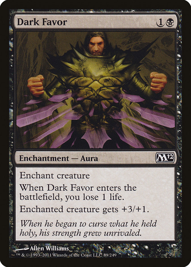 Dark Favor [Magic 2012] | Game Grid - Logan