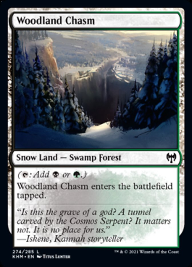 Woodland Chasm [Kaldheim] | Game Grid - Logan