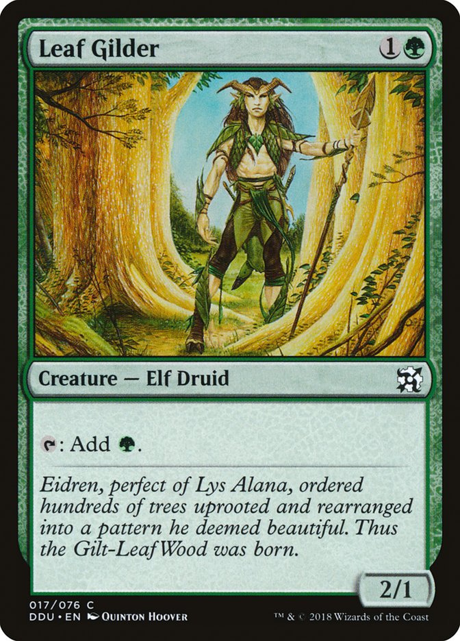 Leaf Gilder [Duel Decks: Elves vs. Inventors] | Game Grid - Logan