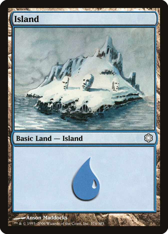 Island (374) [Coldsnap Theme Decks] | Game Grid - Logan