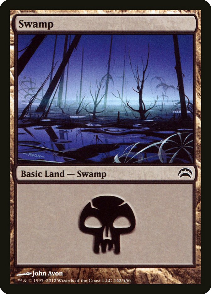 Swamp (142) [Planechase 2012] | Game Grid - Logan