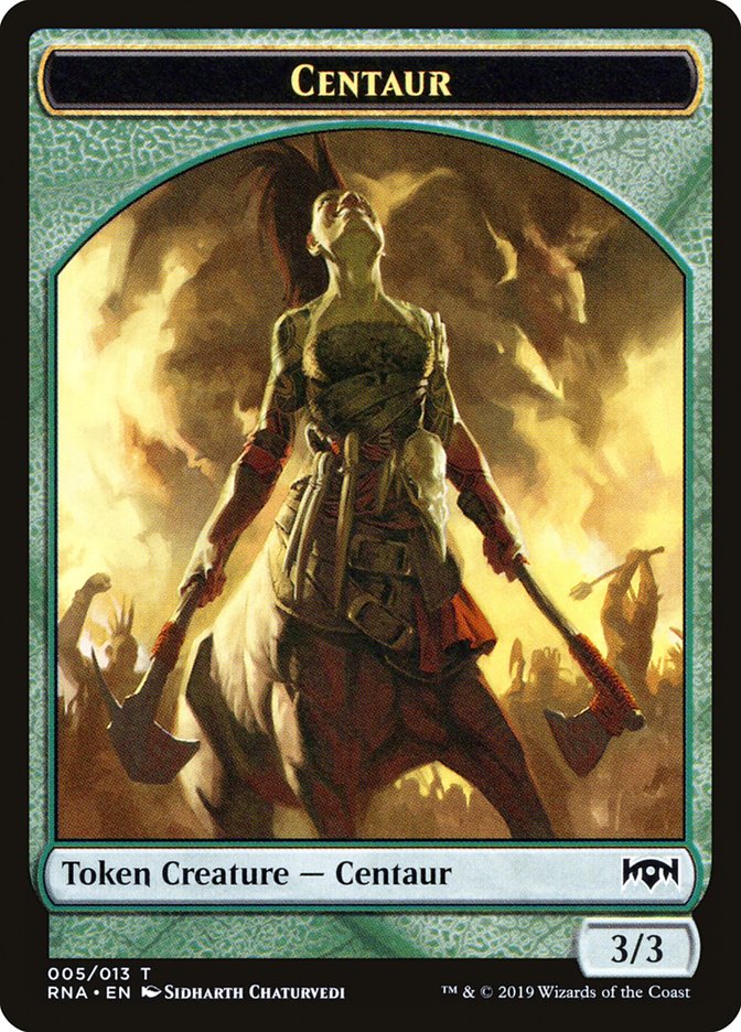 Centaur Token [Ravnica Allegiance Tokens] | Game Grid - Logan