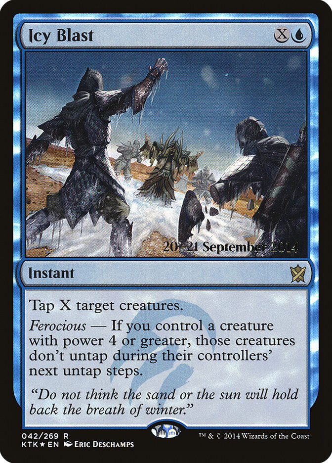 Icy Blast [Khans of Tarkir Prerelease Promos] | Game Grid - Logan