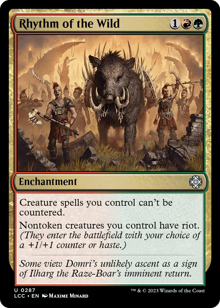 Rhythm of the Wild [The Lost Caverns of Ixalan Commander] | Game Grid - Logan