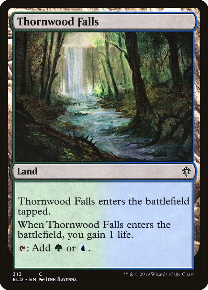 Thornwood Falls [Throne of Eldraine] | Game Grid - Logan
