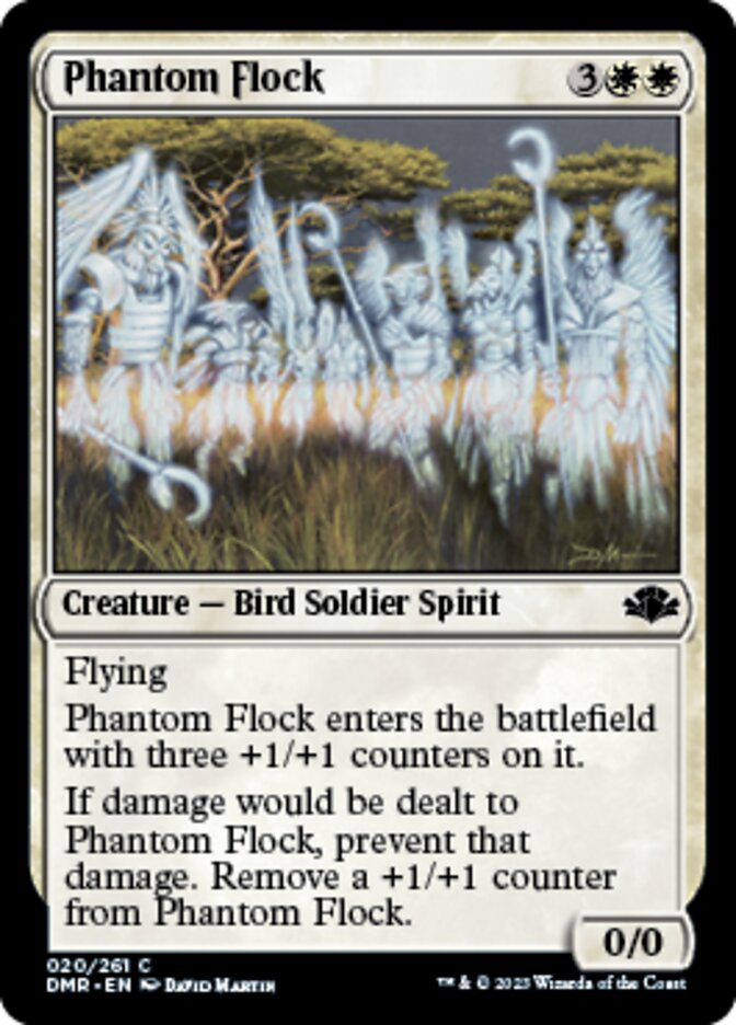 Phantom Flock [Dominaria Remastered] | Game Grid - Logan