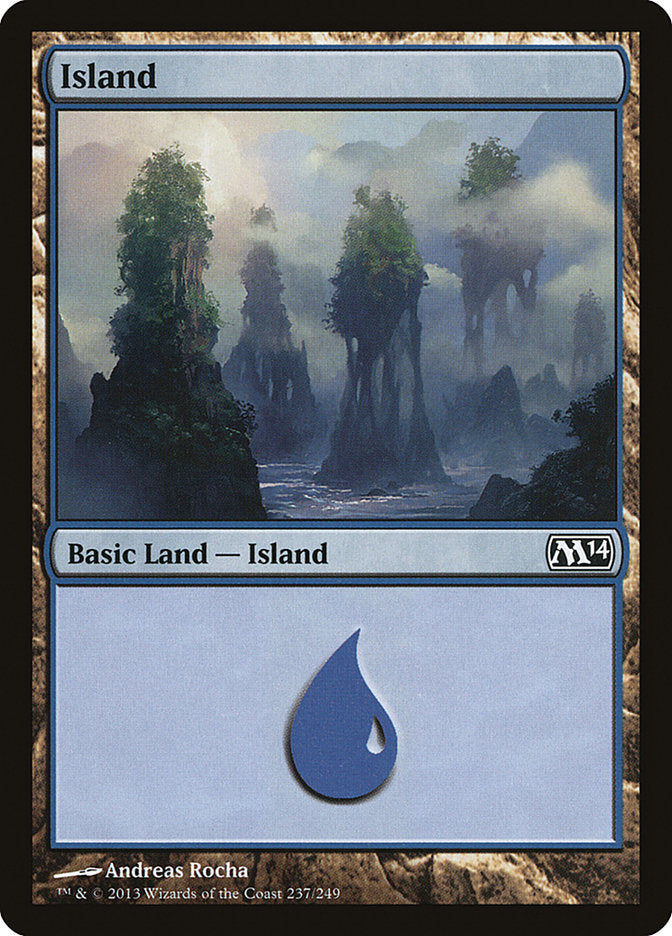 Island (237) [Magic 2014] | Game Grid - Logan