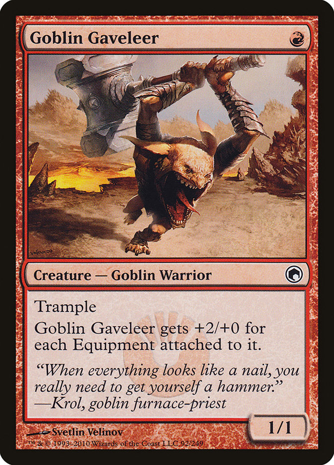 Goblin Gaveleer [Scars of Mirrodin] | Game Grid - Logan
