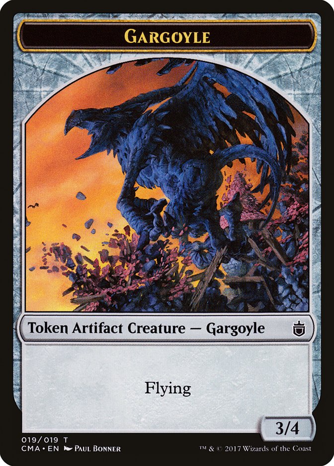 Gargoyle Token [Commander Anthology Tokens] | Game Grid - Logan