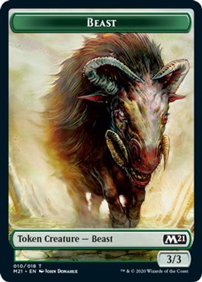 Beast // Insect Double-Sided Token [Challenger Decks 2021 Tokens] | Game Grid - Logan