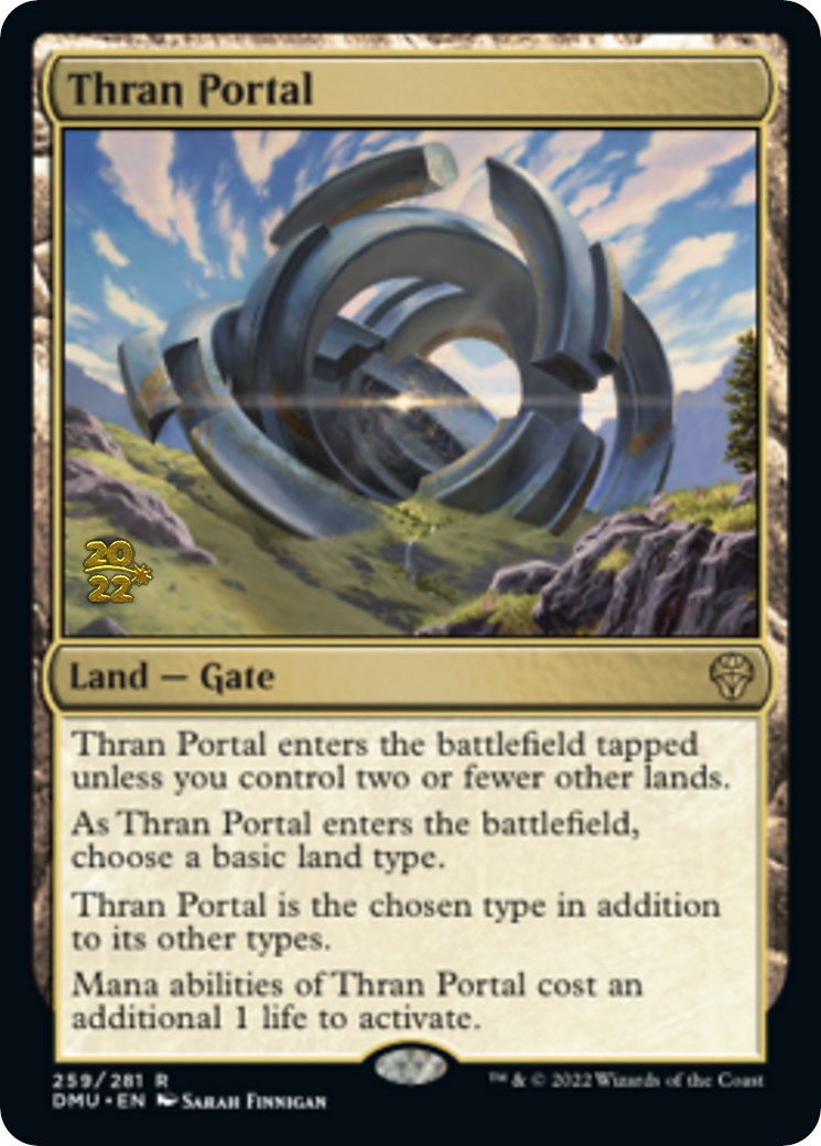 Thran Portal [Dominaria United Prerelease Promos] | Game Grid - Logan