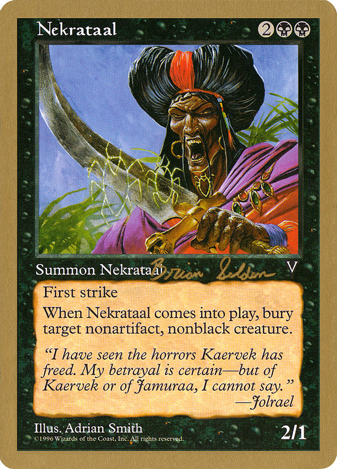 Nekrataal (Brian Selden) [World Championship Decks 1998] | Game Grid - Logan