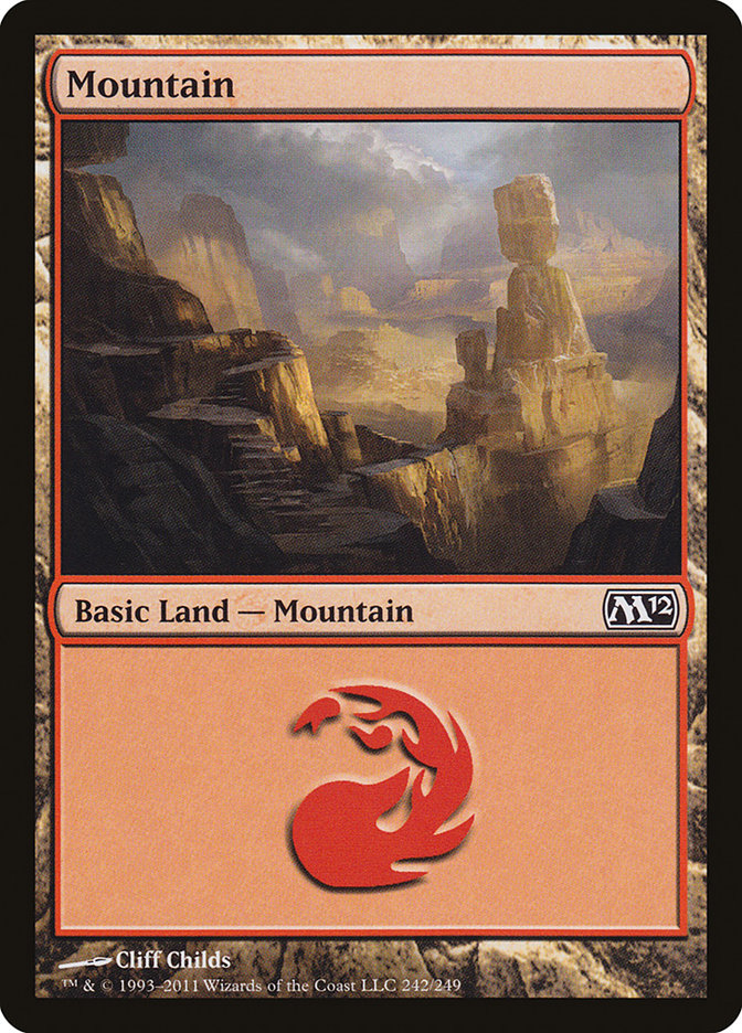 Mountain (242) [Magic 2012] | Game Grid - Logan