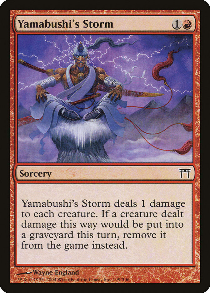 Yamabushi's Storm [Champions of Kamigawa] | Game Grid - Logan