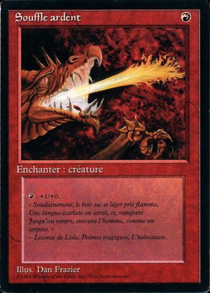 Firebreathing [Foreign Black Border] | Game Grid - Logan