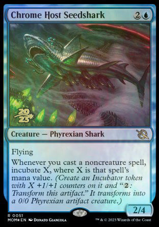 Chrome Host Seedshark [March of the Machine Prerelease Promos] | Game Grid - Logan