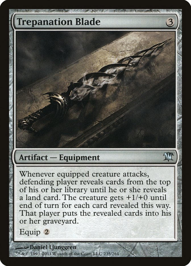 Trepanation Blade [Innistrad] | Game Grid - Logan