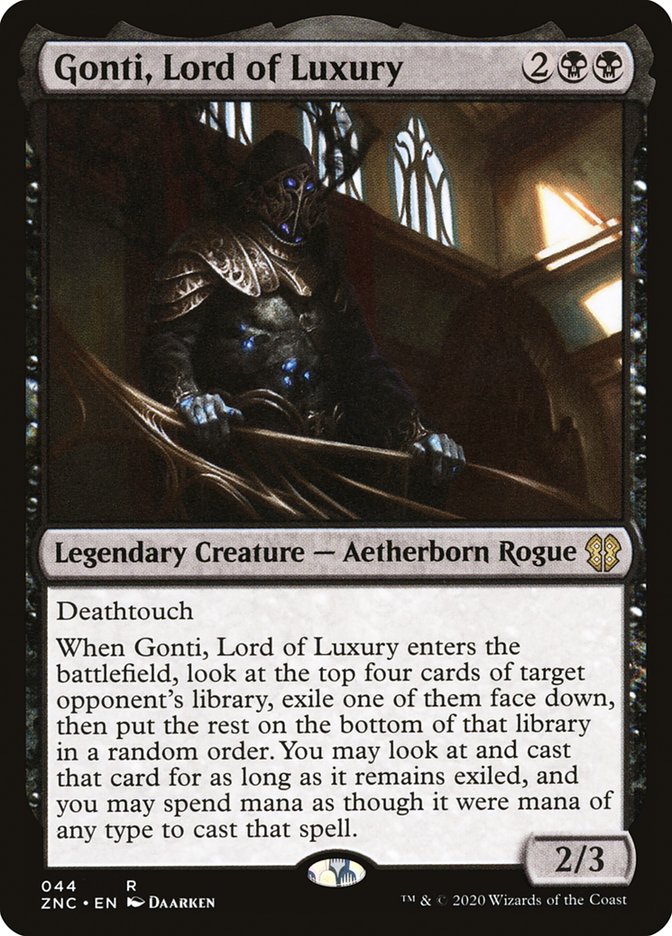 Gonti, Lord of Luxury [Zendikar Rising Commander] | Game Grid - Logan