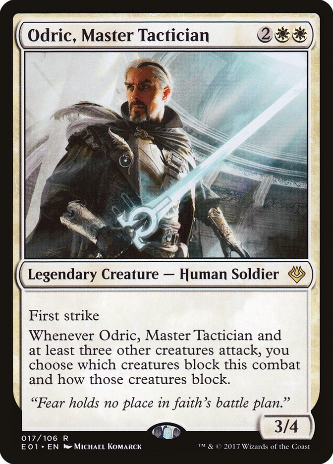 Odric, Master Tactician [Archenemy: Nicol Bolas] | Game Grid - Logan