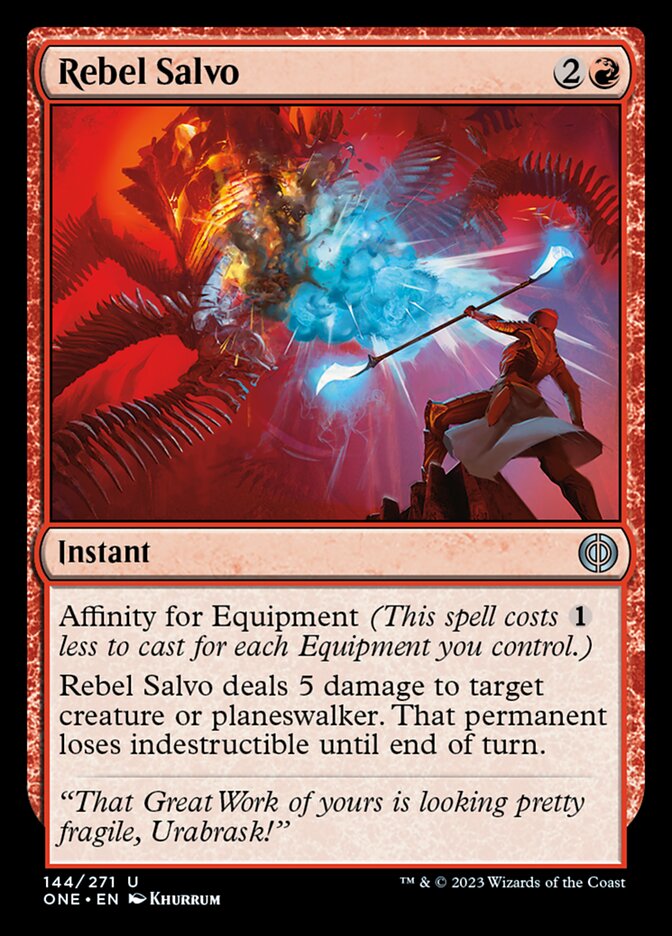 Rebel Salvo [Phyrexia: All Will Be One] | Game Grid - Logan