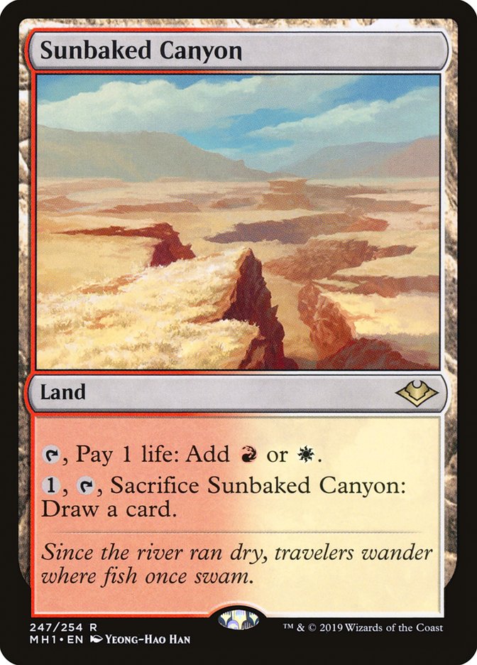 Sunbaked Canyon [Modern Horizons] | Game Grid - Logan