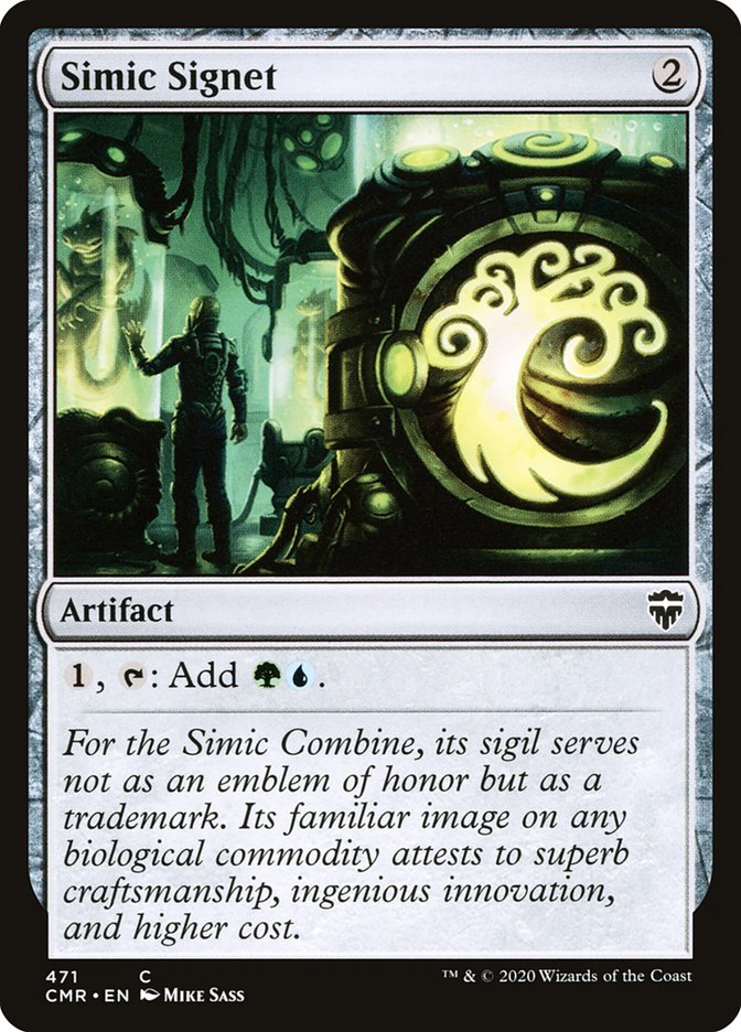 Simic Signet [Commander Legends] | Game Grid - Logan