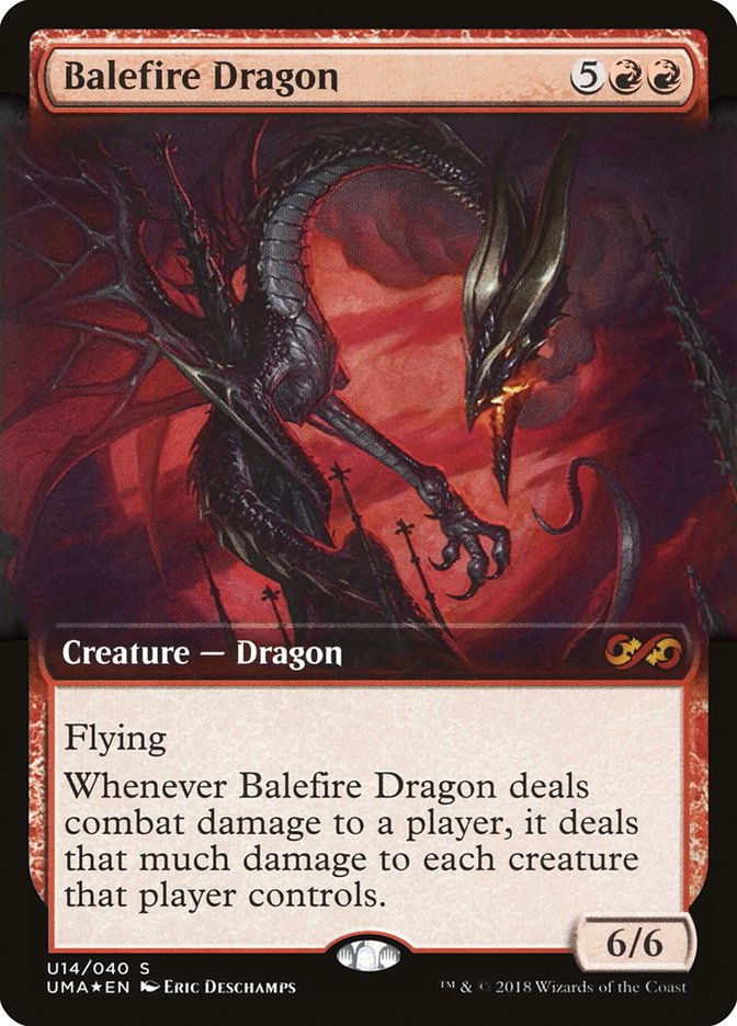 Balefire Dragon (Topper) [Ultimate Masters Box Topper] | Game Grid - Logan