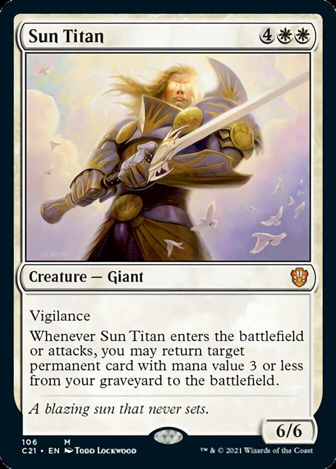 Sun Titan [Commander 2021] | Game Grid - Logan