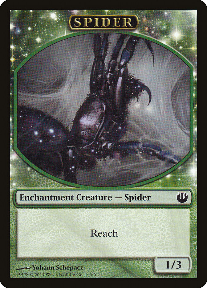 Spider Token [Journey into Nyx Tokens] | Game Grid - Logan
