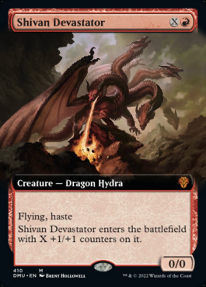 Shivan Devastator (Extended Art) [Dominaria United] | Game Grid - Logan