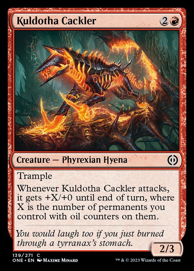 Kuldotha Cackler [Phyrexia: All Will Be One] | Game Grid - Logan
