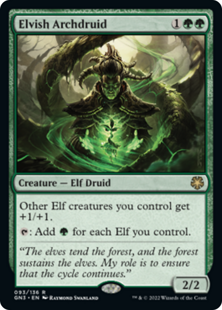 Elvish Archdruid [Game Night: Free-for-All] | Game Grid - Logan