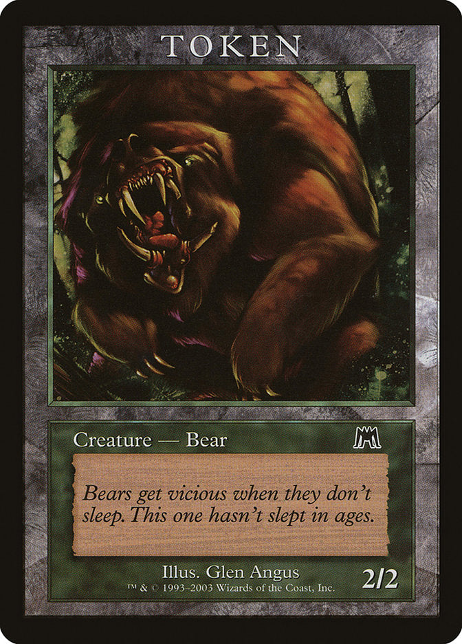 Bear Token [Magic Player Rewards 2003] | Game Grid - Logan