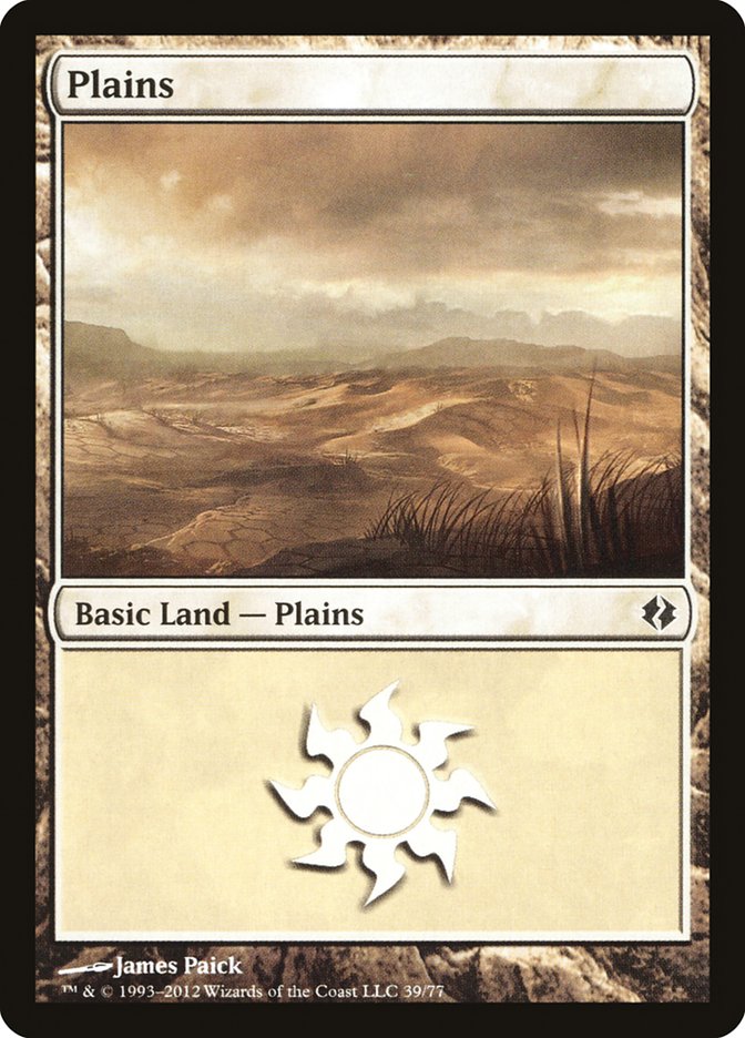 Plains (39) [Duel Decks: Venser vs. Koth] | Game Grid - Logan