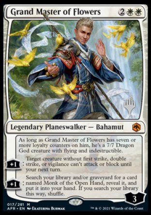 Grand Master of Flowers (Promo Pack) [Dungeons & Dragons: Adventures in the Forgotten Realms Promos] | Game Grid - Logan