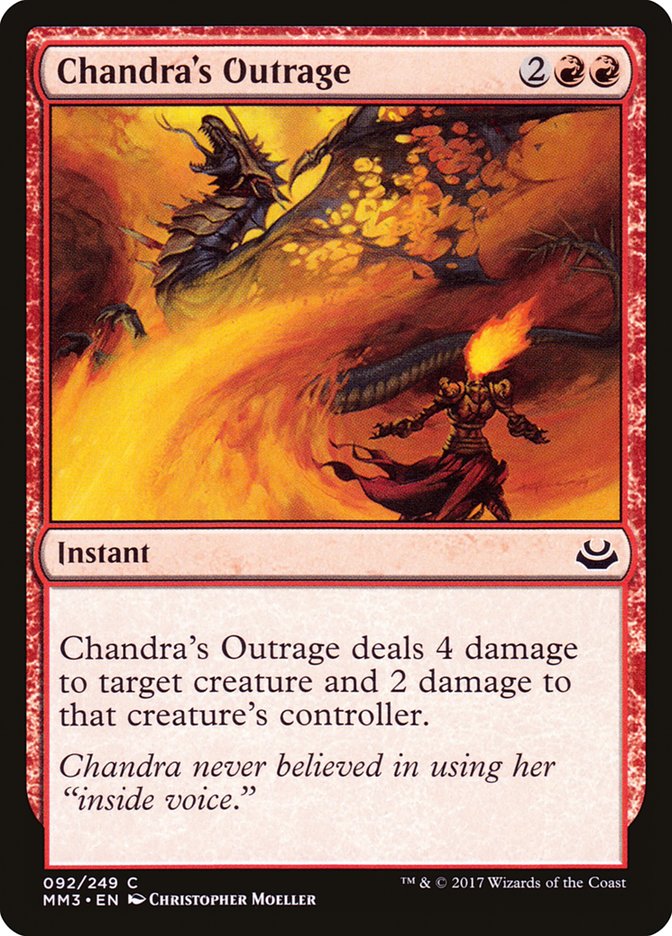 Chandra's Outrage [Modern Masters 2017] | Game Grid - Logan