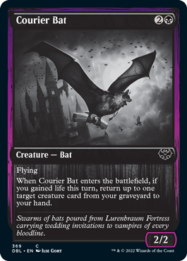 Courier Bat [Innistrad: Double Feature] | Game Grid - Logan