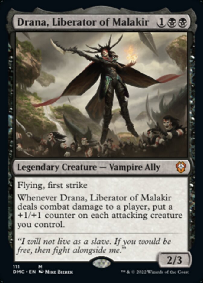 Drana, Liberator of Malakir [Dominaria United Commander] | Game Grid - Logan