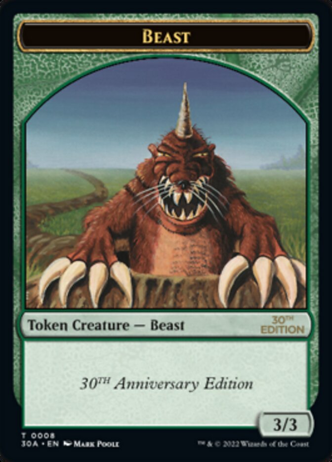 Beast Token [30th Anniversary Tokens] | Game Grid - Logan