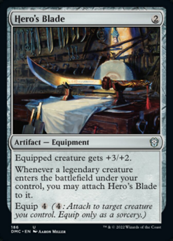Hero's Blade [Dominaria United Commander] | Game Grid - Logan