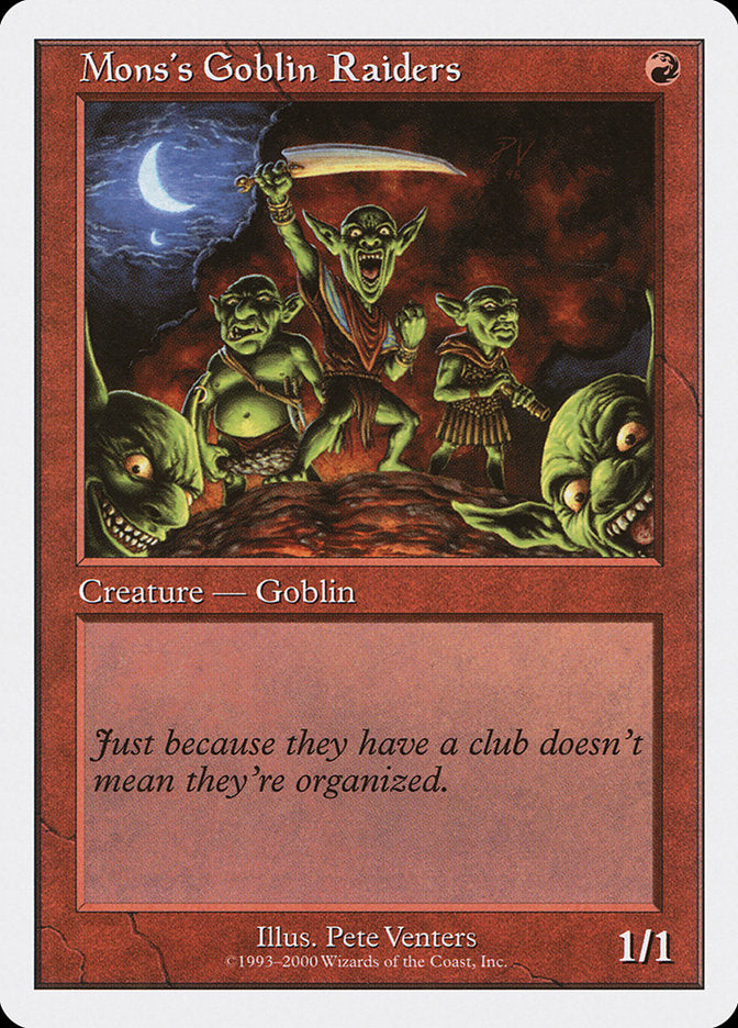 Mons's Goblin Raiders [Starter 2000] | Game Grid - Logan