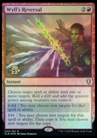 Wyll's Reversal [Commander Legends: Battle for Baldur's Gate Prerelease Promos] | Game Grid - Logan