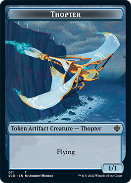 Pegasus // Thopter Double-Sided Token [Starter Commander Decks] | Game Grid - Logan