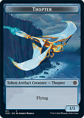 Pegasus // Thopter Double-Sided Token [Starter Commander Decks] | Game Grid - Logan