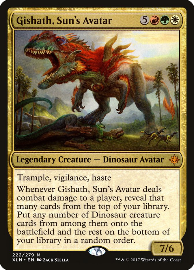 Gishath, Sun's Avatar [Ixalan] | Game Grid - Logan