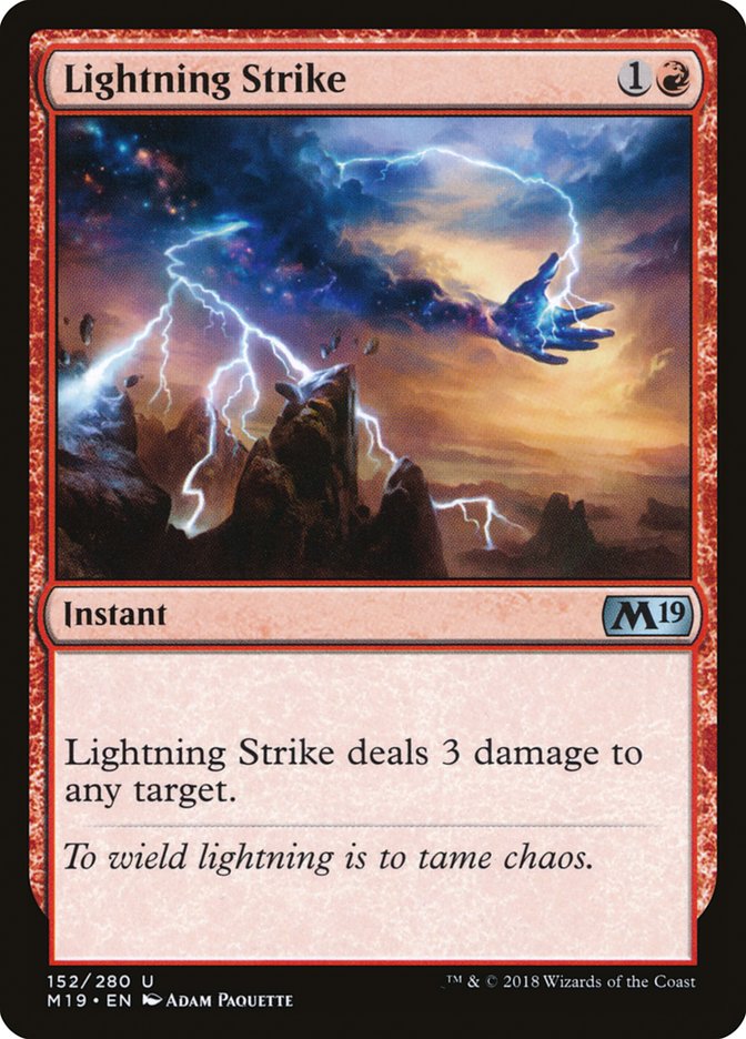 Lightning Strike [Core Set 2019] | Game Grid - Logan