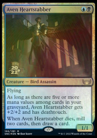 Aven Heartstabber [Streets of New Capenna Prerelease Promos] | Game Grid - Logan